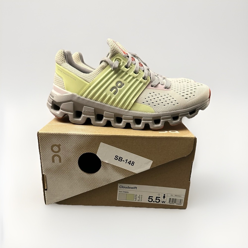 Size 5.5 - On Cloudswift Ice/Oasis